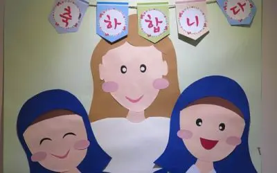 2019.09.05._아브라함 수녀님과 마리루시 수녀님의 종신서원 모습입니다.