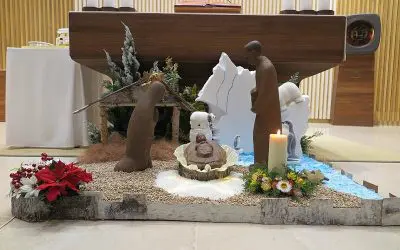 2019.12.25_성탄 대축일 모습입니다. 예수회 조현철 신부님 집전으로 봉헌되었습니다.